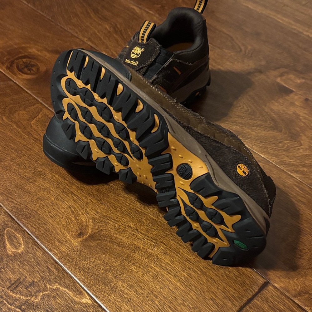 Timberland Black and Yellow Men's Sneakers Slip On. Size 10.5 - Picture 3 of 8